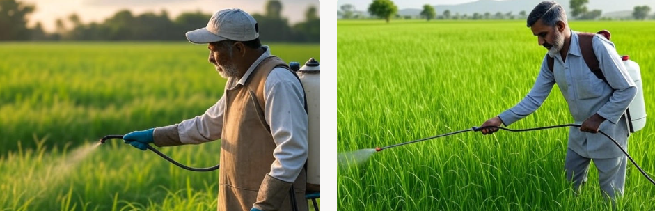 मोथा घास की दवा: मेरा 71 हर्बिसाइड से नियंत्रण