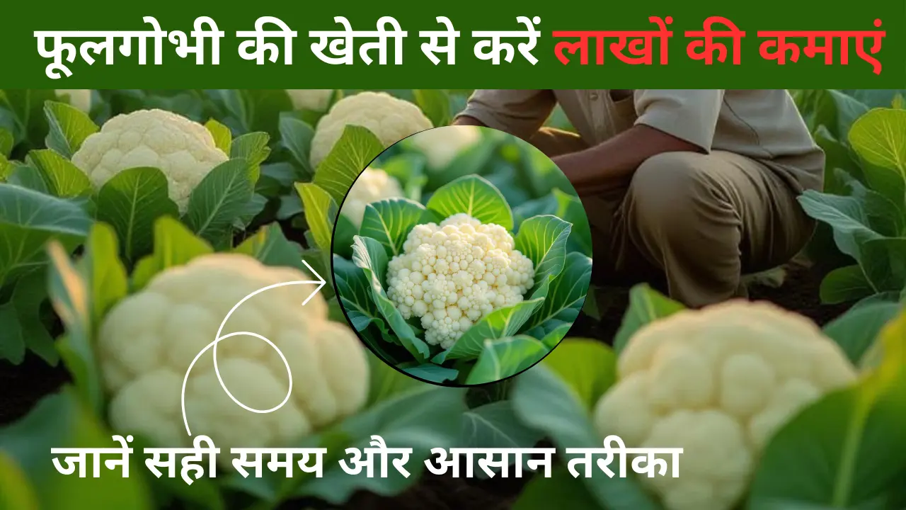 फूलगोभी की खेती से लाखों कमाएं